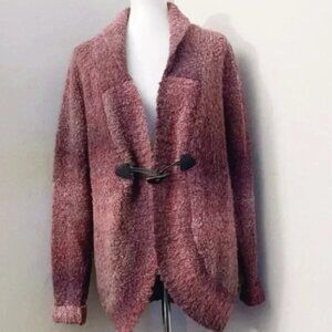 Woolrich wool blend toggle button cardigan sweater fishing outdoors fall winter